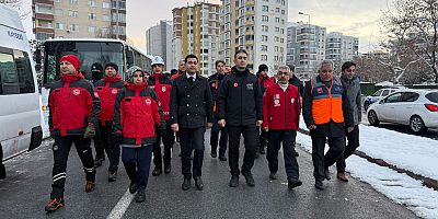 AFAD Kayseri İl Müdürlüğünden ‘Sessiz Yürüyüş’