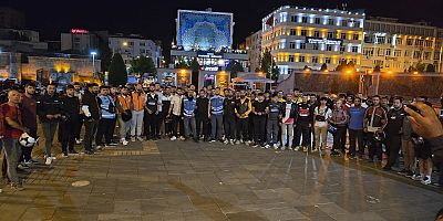 Ağır Yaralanan Kurye İçin Motosikletli Kuryeler Derneği Farkındalık Etkinliği Düzenledi