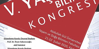AGÜ’de, V. Yaşam Bilimleri Kongresi
