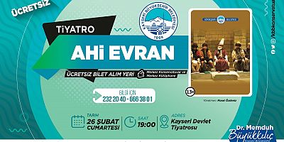 Ahi Evran’ın Hayatı Tiyatro Sahnesinde