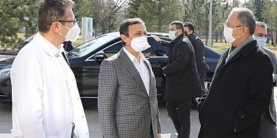 AK Parti Genel Başkan Yardımcısı Özhaseki ERÜ'yü Ziyaret Etti