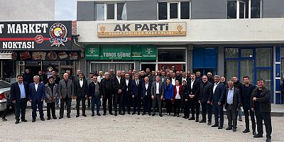 AK PARTİ Kayseri Milletvekili Dursun Ataş Pınarbaşı ve Sarız İlçe Teşkilatlarını Ziyaret Etti