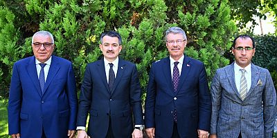 Akay, Bakan Pakdemirli İle Görüştü