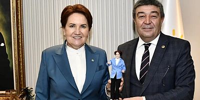 Akşener'e Kayseri'den Bez Bebek Hediyesi