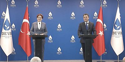 Ali Babacan ve Meral Akşener'den Ortak Basın Toplantısı
