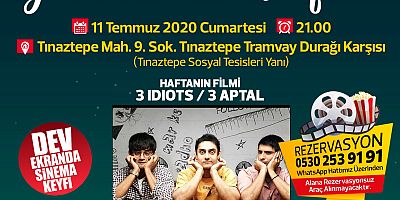 Arabalı Sinemada Bu Hafta “3 İdiots” Filmi Var