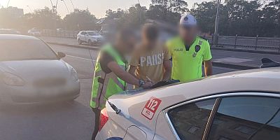Araç İle Motosiklet Taşıyan Sürücüye 2 Bin 886 Lira Ceza