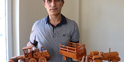 Arama Kurtarma Teknisyeni, Ahşaptan Oyuncak Yapıyor