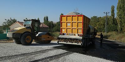 Arıtma Tesisi Yolunun Asfalt Çalışmasında Sona Gelindi