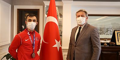 Avrupa İkincisi Milli Halterci Melikgazi’de