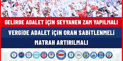 Aydın Kalkan: Gelirde Adalet İçin Seyyanen Zam Yapılmalı