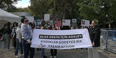 Babası Tarafından Öldürülen Buse Erkin İçin Eylem Yapıldı