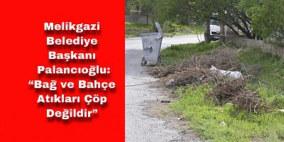 “Bağ ve Bahçe Atıkları Çöp Değildir”