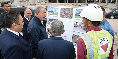 Bakan Akar Kayseri Havaalanı İnşaatını İnceledi 