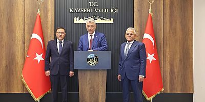Bakan Bolat’tan Vali Gökmen Çiçek’e Ziyaret