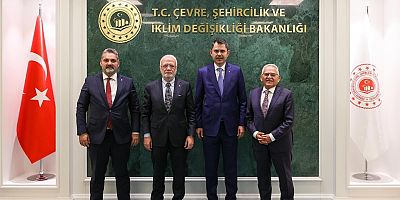 Bakan Kurum ve Bakan Memişoğlu’na Makamında Ziyaret