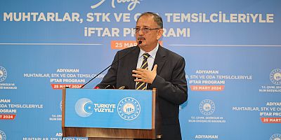 Bakan Mehmet Özhaseki: Zamanında ‘Malımıza Çöküyorlar’ Diyenler, Şimdi ‘Gelin Burayı Rezerv Alan İlan Edin Konut Yapın’ Demeye Başladı