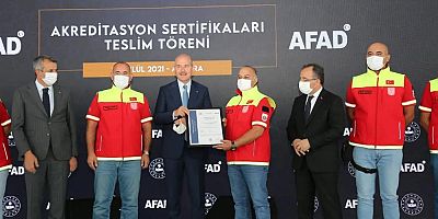 Bakan Soylu’dan Türkuaz’a Sertifika