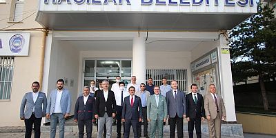 Bakan Yardımcısı Aksu, Hacılar Belediyesİ’ni Ziyaret Etti
