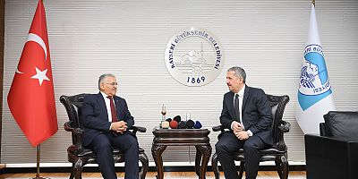 Bakan Yardımcısı Gürcan’dan Başkan Büyükkılıç’a Ziyaret