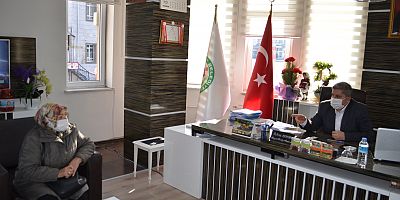 Başkan Altun, Hayırsever Çelikten'i Misafir Etti