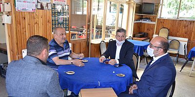 Başkan Altun Normalleşme Sürecinde Esnafı Ziyaret Etti
