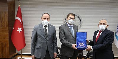 Başkan Büyükkılıç, Afgan Bakan ve Heyetini Ağırladı