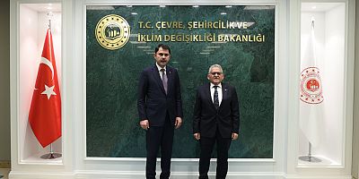 Başkan Büyükkılıç, Ankara’da Bakan Kurum İle Projeleri Görüştü