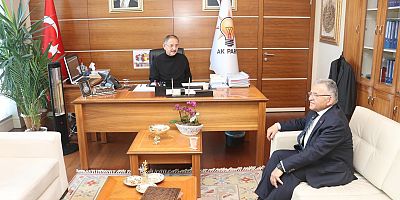 Başkan Büyükkılıç Ankara’da Özhaseki İle Buluştu