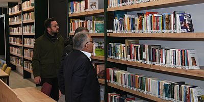 Başkan Büyükkılıç, Büyükşehir’in 10’uncu Kütüphanesini İnceledi