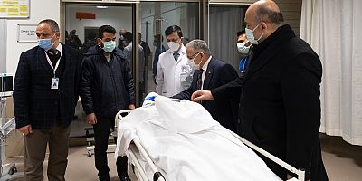Başkan Büyükkılıç, Elim Kazada Vefat Eden Öğrencilerin Cenaze Törenine Katıldı, Yaralıları Ziyaret Etti