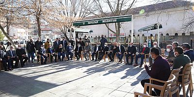 Başkan Büyükkılıç İlçe Ziyaretlerine Özvatan İle Devam Etti