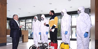 Başkan Büyükkılıç’ın “Kovid-19” Destekleri