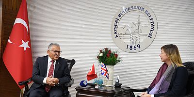 Başkan Büyükkılıç, İngiliz Müsteşarı Konuk Etti