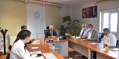Başkan Büyükkılıç, KASKİ'nin Yönetim Kurulu Toplantısı’na Katıldı
