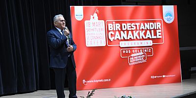 Başkan Büyükkılıç, Kaymek’in “Çanakkale” Ruhunu Yaşattığı Programa Katıldı
