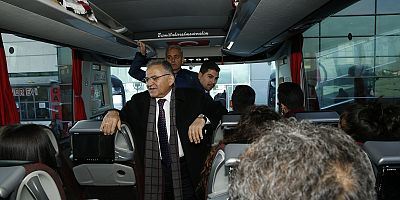 Başkan Büyükkılıç Otogar'da