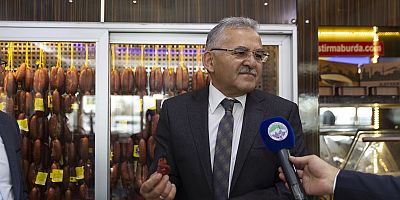 Başkan Büyükkılıç: Pastırma Kayseri’de Yenir