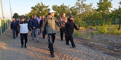 Başkan Büyükkılıç Sabahın İlk Işıklarında Mesaiye Başladı