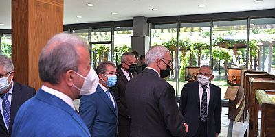 Başkan Büyükkılıç, Sağlık Bilimleri Üniversitesi Rektörü’nü Ağırladı