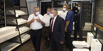 Başkan Büyükkılıç Sanayi Yatırımlarını İnceledi
