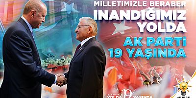Başkan Büyükkılıç’tan “19. Kuruluş Yıldönümü” Mesajı