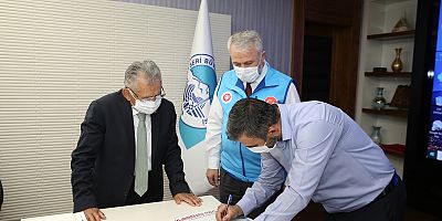 Başkan Büyükkılıç’tan Diyanet Vakfı’na Kurban Bağışı
