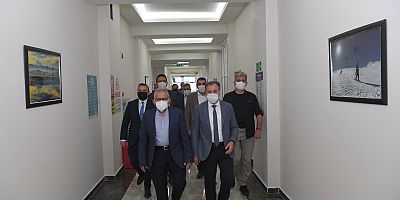Başkan Büyükkılıç’tan Hacılar Belediye Başkanı Özdoğan’a Ziyaret