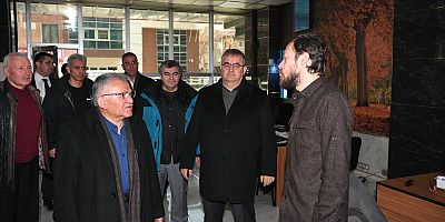 Başkan Büyükkılıç’tan İstasyon Caddesi’nde Esnaf Ziyareti