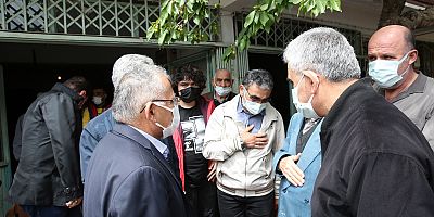 Başkan Büyükkılıç’tan, Öğretmen Kızları Öldürülen Acılı Aileye Taziye Ziyareti