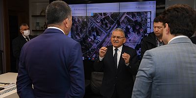 Başkan Büyükkılıç, TCDD Genel Müdürü Akbaş’ı Ağırladı