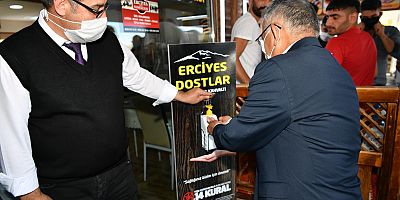 Başkan Büyükkılıç Tedbir Uyarılarına Erciyes’te Devam Etti