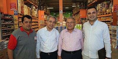 Başkan Büyükkılıç, TMO Kayseri Başmüdürlüğü’nü Ziyaret Etti