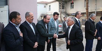 Başkan Büyükkılıç Tomarza’yı Ziyaret Etti